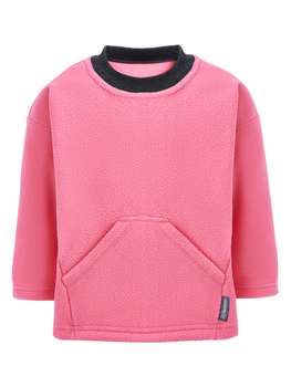 Флисовый лонгслив-оверсайз "Розовый" ФЛС-2-РОЗ (размер 80) - Лонгсливы - интернет гипермаркет детской одежды Смартордер